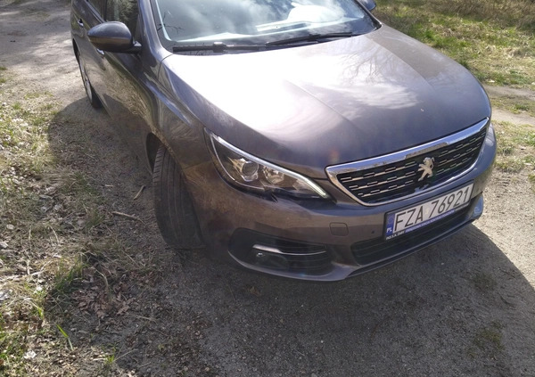 Peugeot 308 cena 50900 przebieg: 115000, rok produkcji 2020 z Żary małe 79